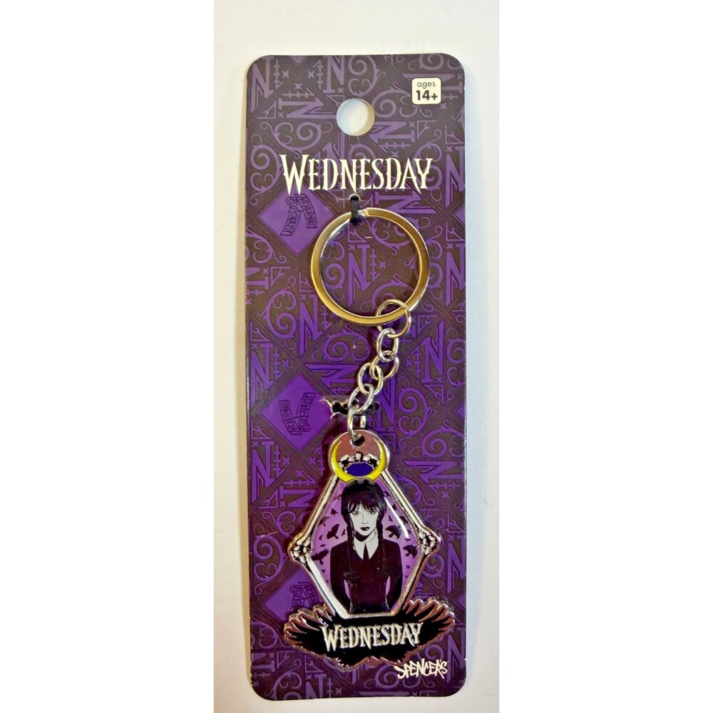 Wednesday Charm Keychain Mom Wednesday NEW RKC